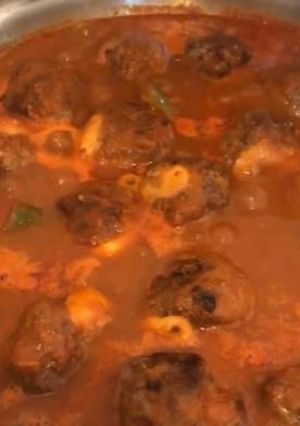 Una foto de Albóndigas rellenas de queso
