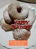 Donat Fiber Creme Bunga Telang