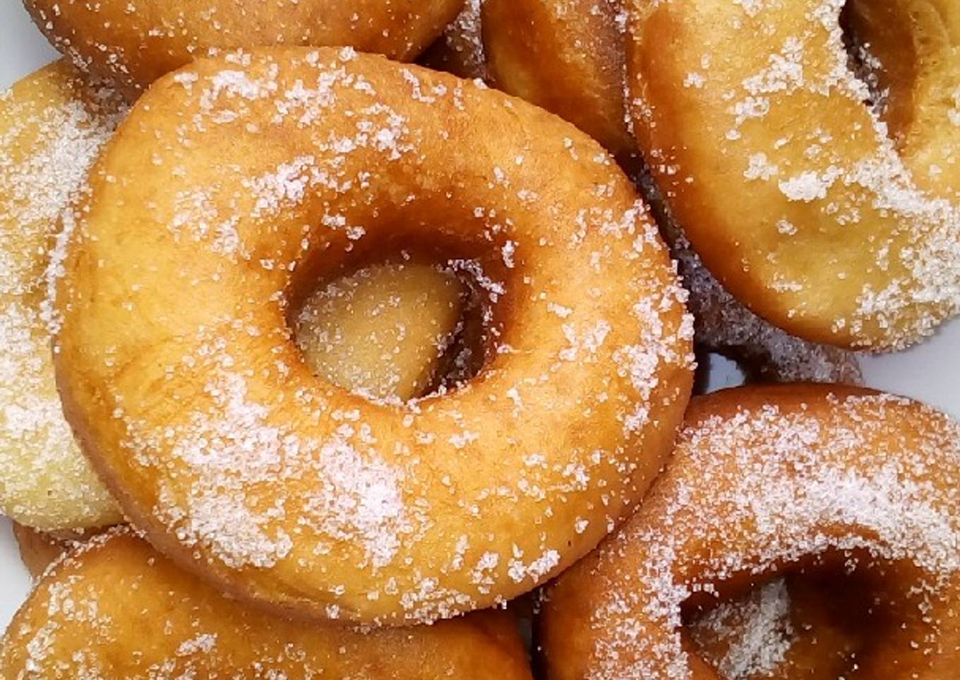 Soft and fluffy doughnuts