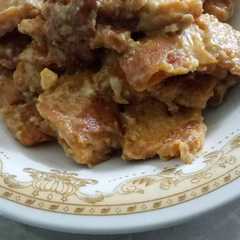 A picture of Tofu Salted Egg.