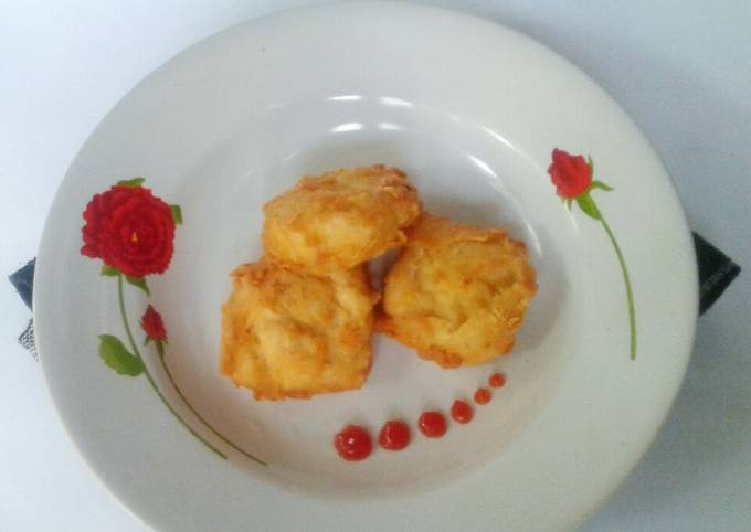 Tahu goreng tepung krispi