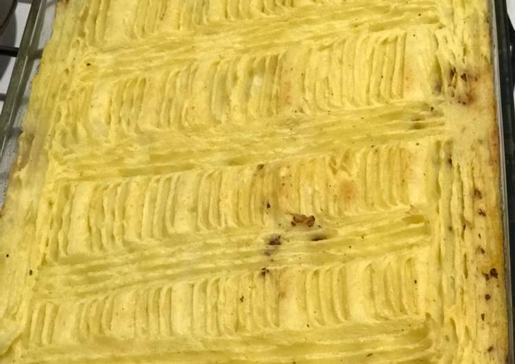 Pastel de papas sencillo