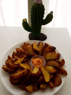 صورة لوصفة بطاطا ودجز 🌵