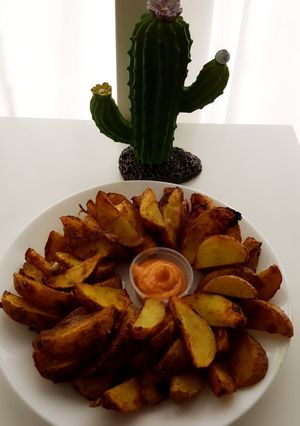 صورة لوصفة بطاطا ودجز 🌵