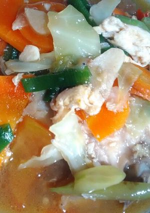 Foto resep Capjay Balungan Ayam