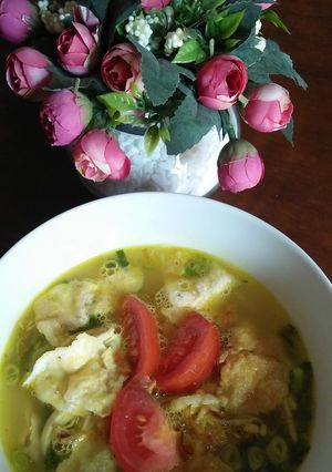 Foto resep Soto Ayam Kuning Bening (No santan)