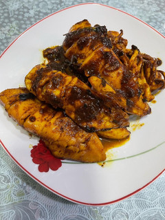 Foto resep Cumi bakar pedas manis