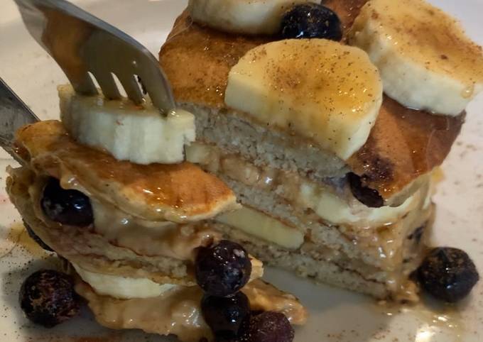 Banana Oat Pancakes Recipe