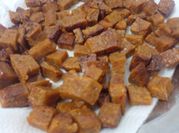 Una foto de gluten de trigo