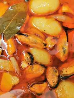 Una foto de Mejillones en escabeche