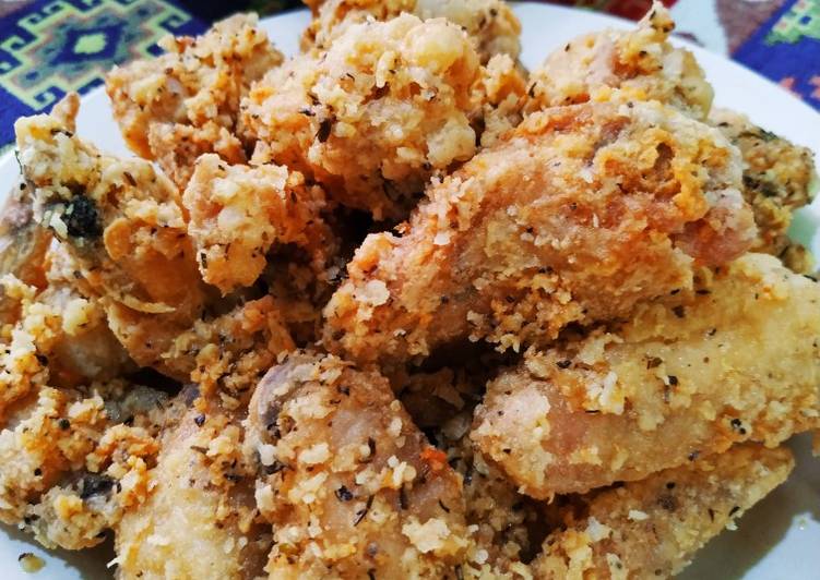 Masakan Unik Herb Butter Chicken wings Enak Bergizi