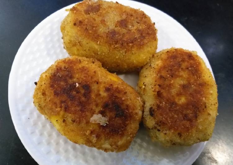 Easiest Way to Make Homemade Corn cheese chicken cutlets