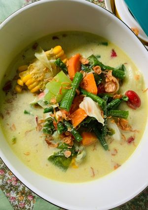Foto resep Sayur Lodeh Kampung Bumbu Kuning