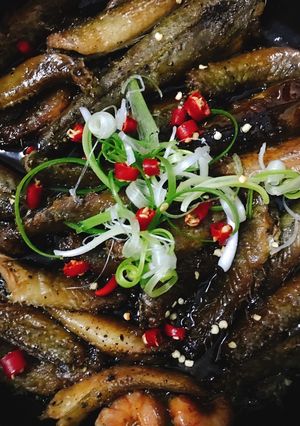 Hình của món Cá Bống Kho Tiêu.