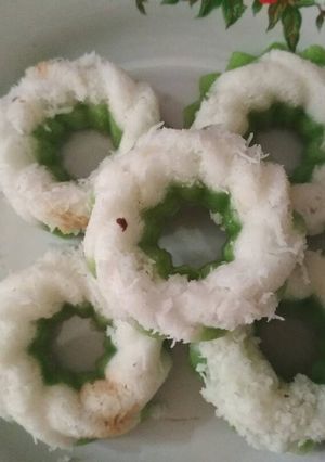 Foto resep Putu ayu pandan simple