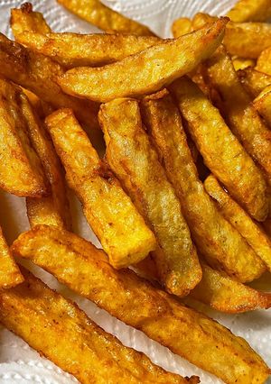 Knusprige Pommes Rezepthauptbild