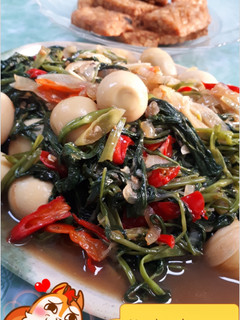 Foto resep Tumis kangkung telur puyuh