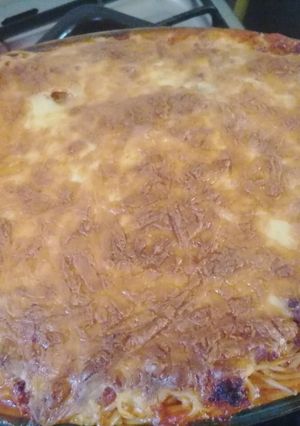 Rakott Bolognai spagetti recept fotója