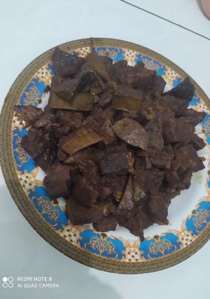 Foto resep Oseng paru dan limpa