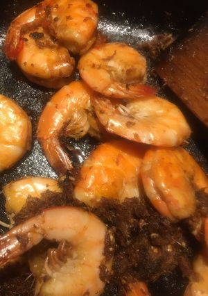 A picture of Stir fry shrimp - 20min pre - 10min cook keto.