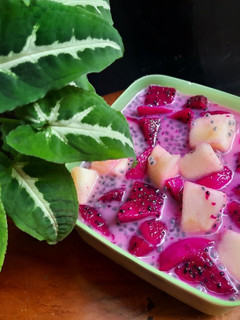 Foto resep Es Buah Naga