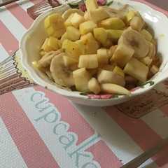 سلطة فواكه.....🍏🍊🍌-レシピのメイン写真
