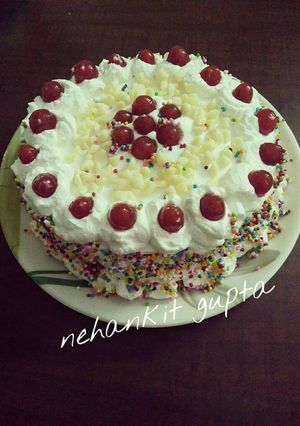 A picture of Vanilla cake.