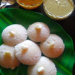 A picture of Butter idli.