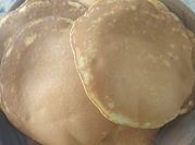 Una foto de harina de hot cakes preparada