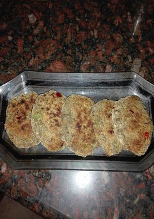 Una foto de Hamburguesas de lentejas