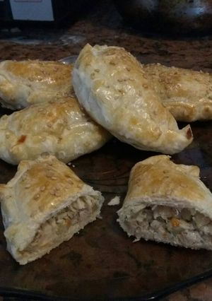 Una foto de Empanadas caseras de pollo