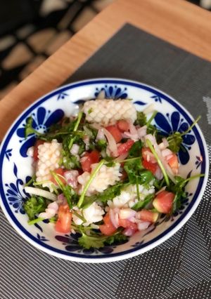 泰式魷魚沙拉 的食譜成品照片