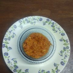 A picture of Gajar ka halwa.