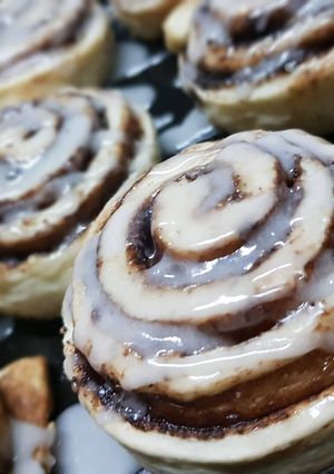 Una foto de Cinnamons rolls