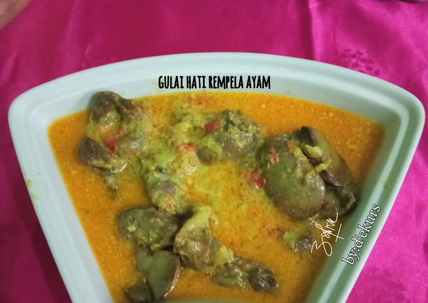 Gulai hati rempela ayam