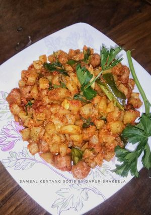 Foto resep Sambal Goreng TANGSIS (kentang sosis)