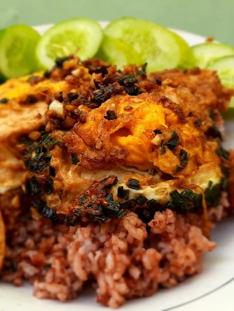 Cara Gampang Membikin Resep Nasi Telor Pontianak ala A yong yang Lezat Anti Ribet, Sempurna