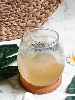 Foto resep 11. Es Jeruk Kunci Selasih