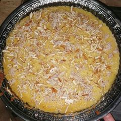 A picture of Soft rava cake.