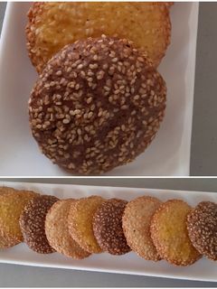 عکسی از دستور کلوچه کنجدی