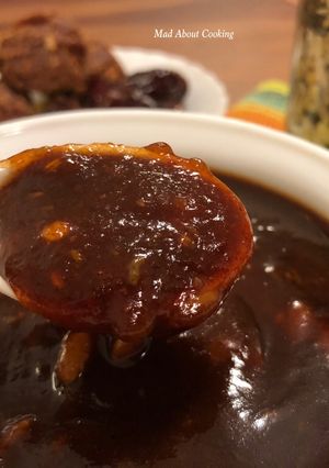 A picture of Dates Jaggery No Sugar Dip – Khajur Gur Ki Chutney – Winter Special.