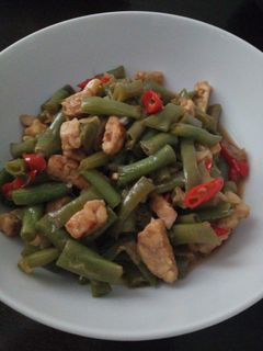 Foto resep Tumis kacang panjang tempe