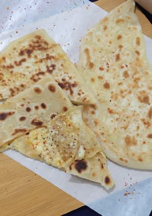 A picture of Cheese Paratha.