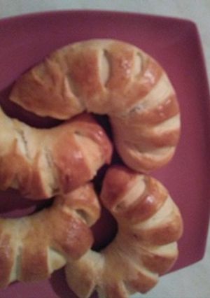 Extra sajtos kifli recept fotója
