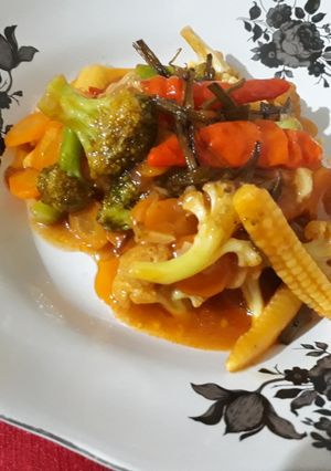 Foto resep Capcay Iris Jagung