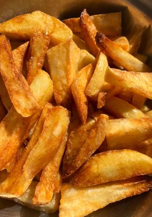Una foto de Papas fritas crocantes
