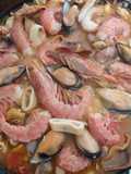 Arroz y mariscos
