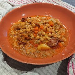 Tripe and Chickpea Stew A picture of Tripe and Chickpea Stew.