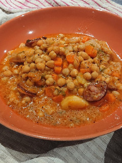 A picture of Tripe and Chickpea Stew.