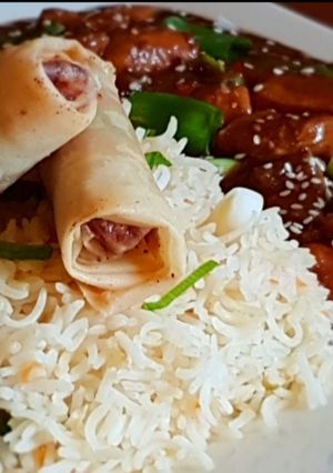 A picture of Crispy Mangolian Beef/Chicken #CookpadApp.